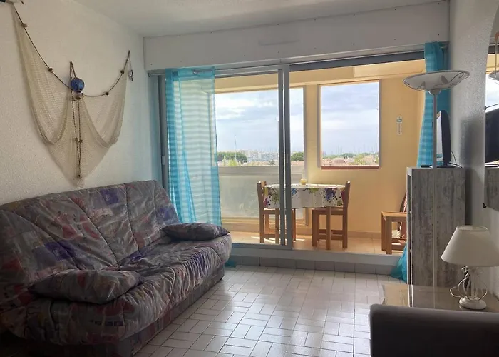 4 Pers Avec Piscine Et Parking A 1200m De La - Fr-1-249-263 Agde