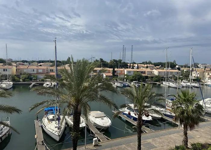 4 Pers Avec Piscine Et Parking A 1200m De La - Fr-1-249-263 Apartman Agde